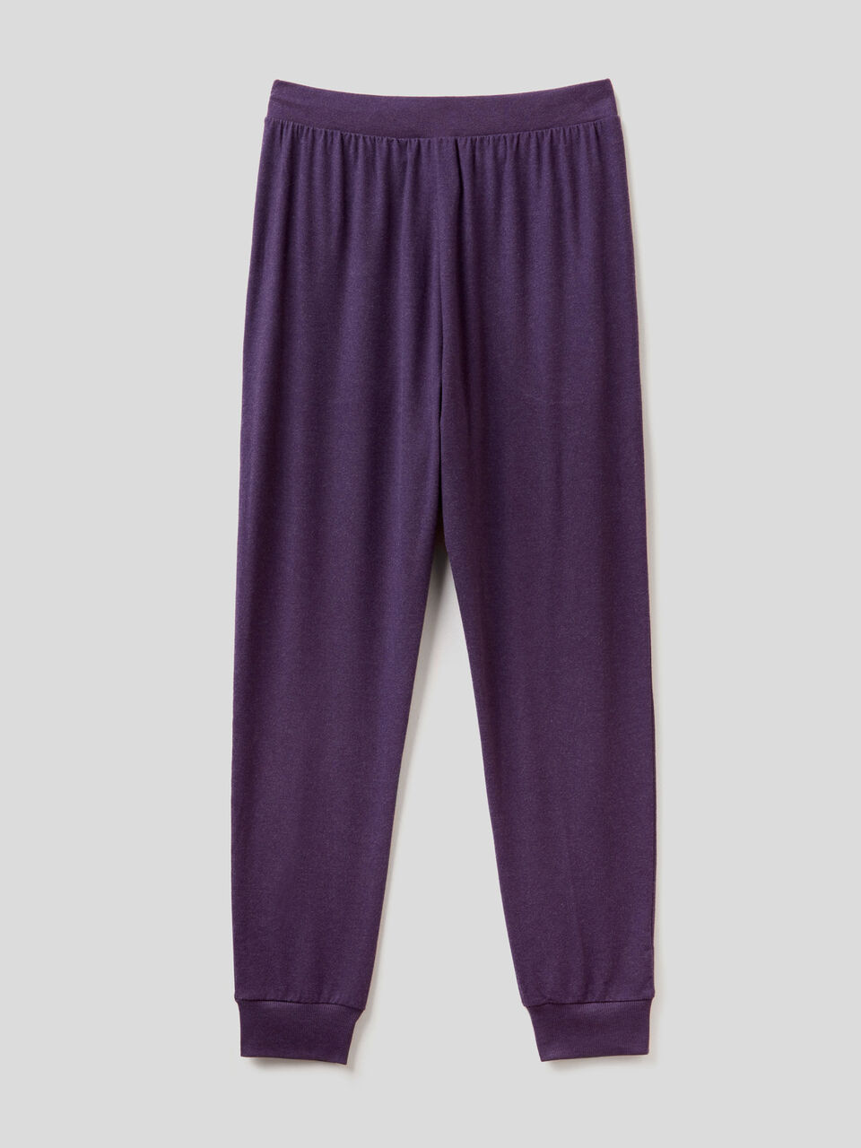 Joggers in stretch viscose blend image number 2