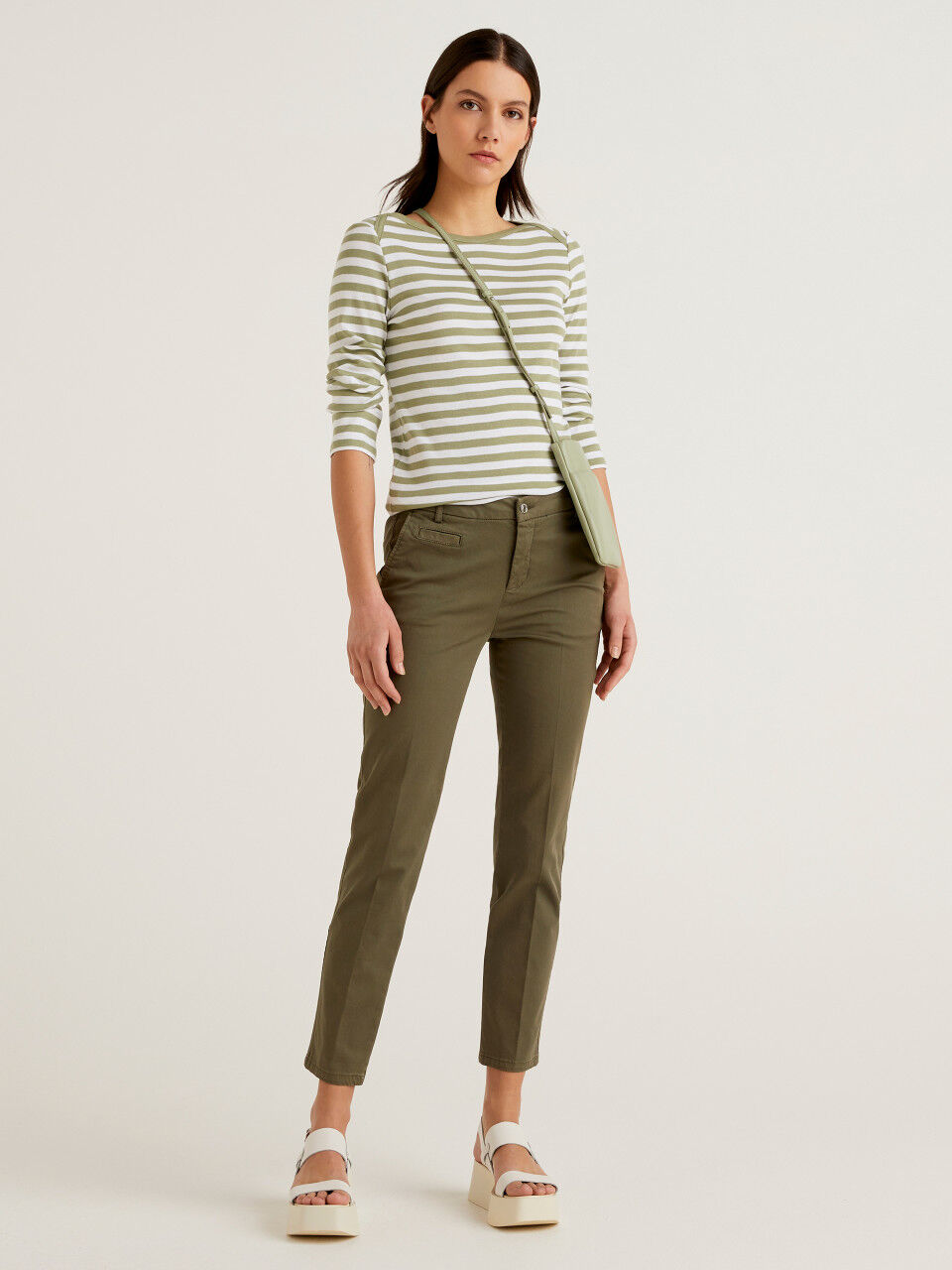Girls chinos discount