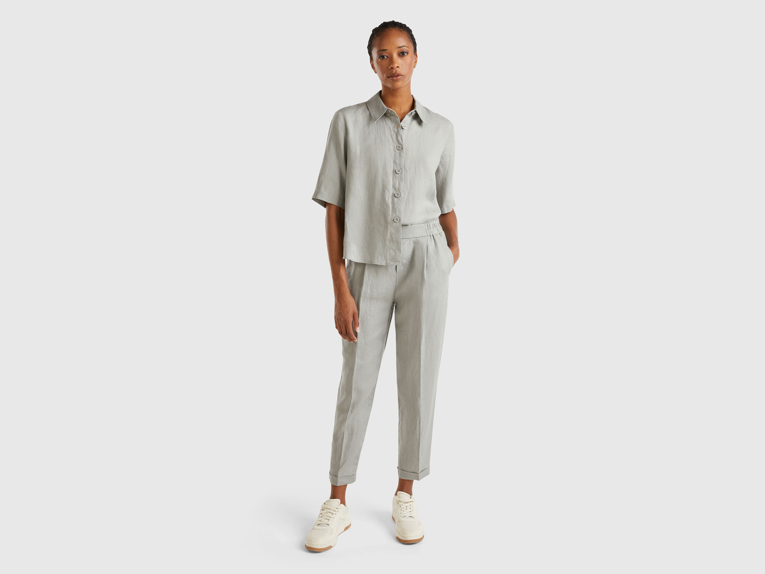 Pantalones Regular Mujer Nueva Coleccion
