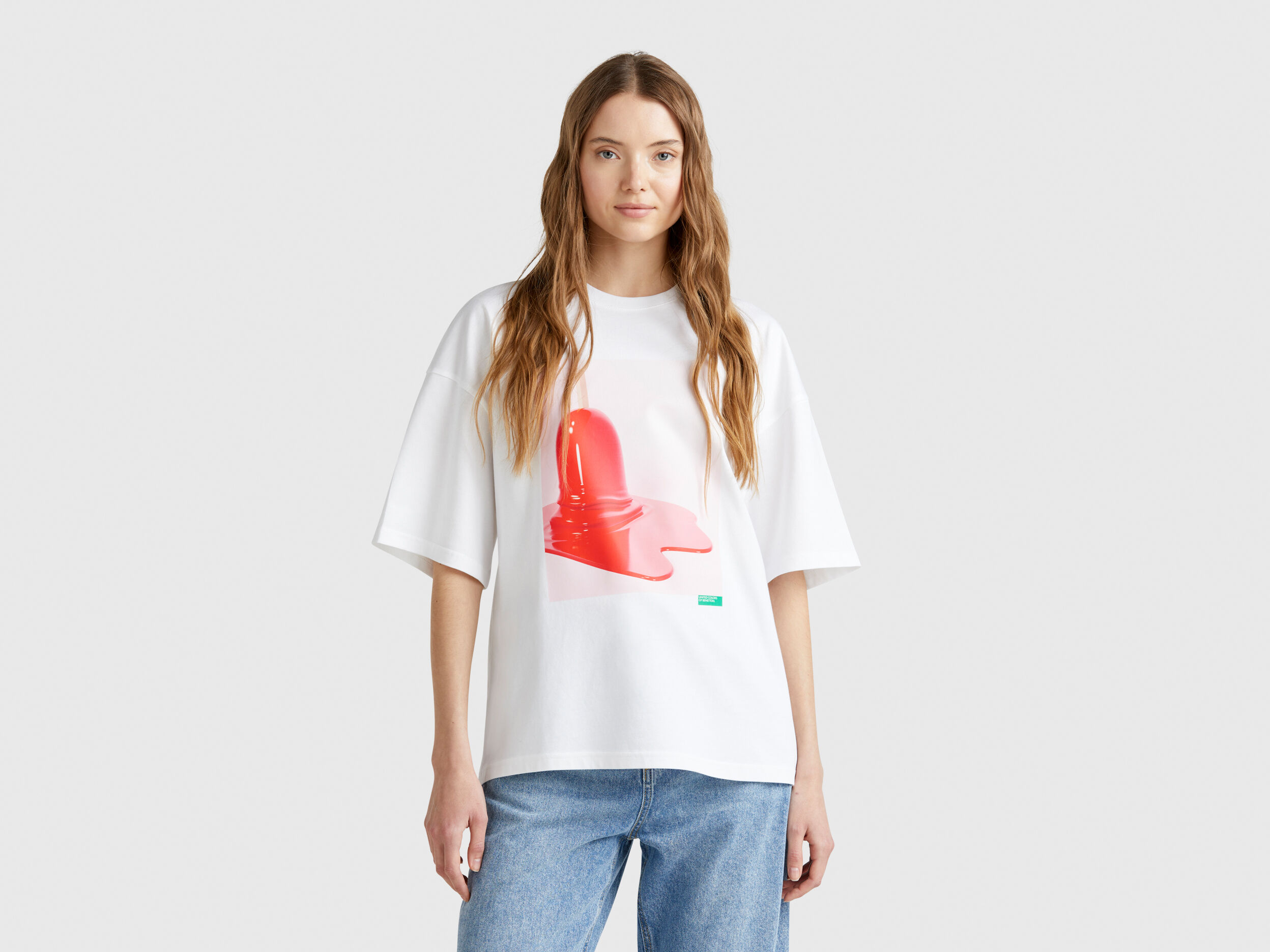 【 JEANS】 icecream back print graphic t-shirt in white Icecream - Cones and Running Bones T-shirt | HBX - Globally
