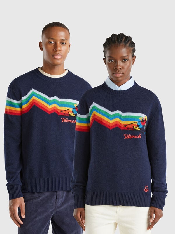 Jersey con gráfico de esquí