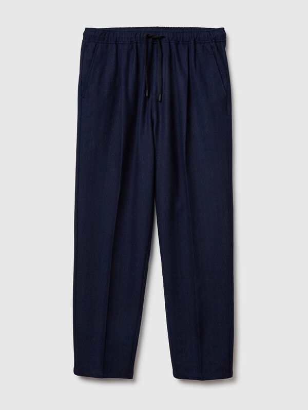 Pantalones deportivos de franela Hombre