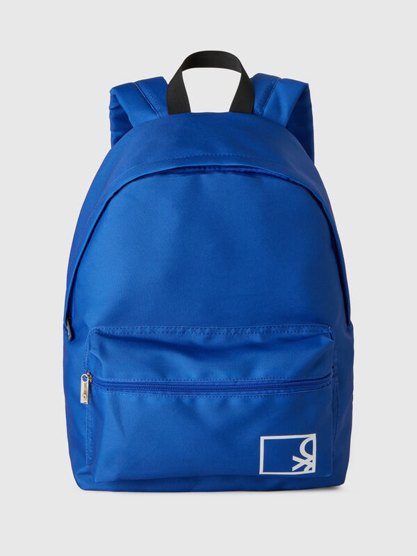 Light blue rucksack in nylon Junior Boy