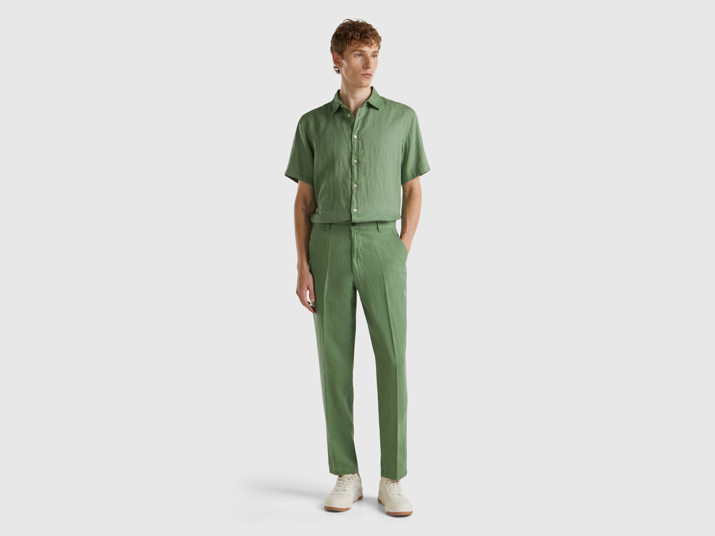 Benetton uomo pantaloni new arrivals