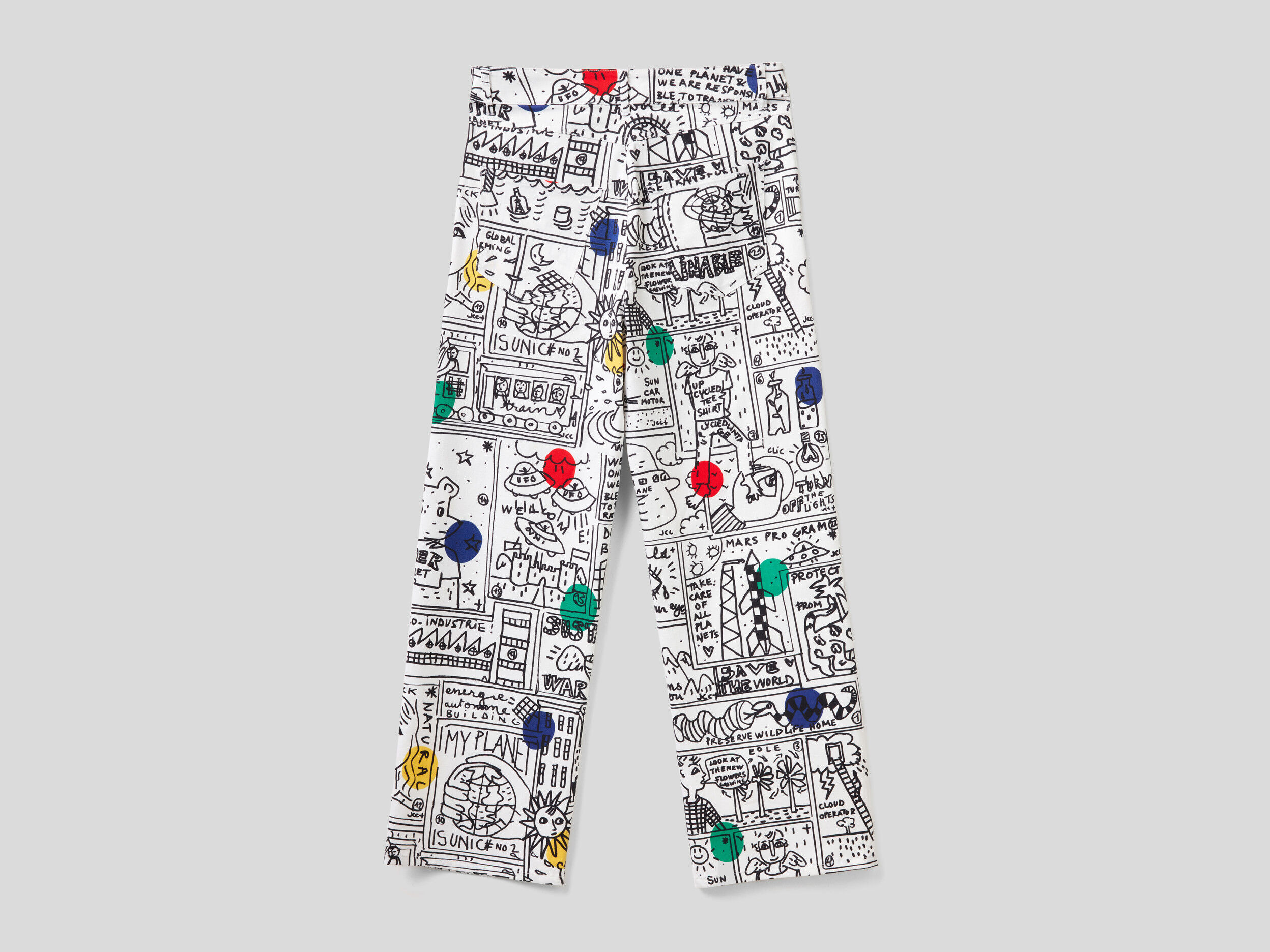 Printed Heavy Cotton Patchwork Trousers: By Black Yak, 100% Cotton | Near &  Fair