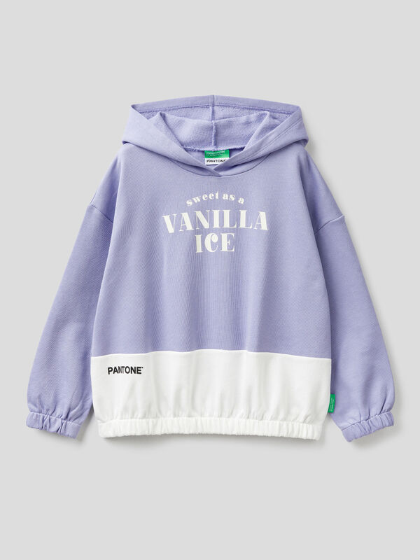 BenettonxPantone™ lilac hoodie Junior Girl