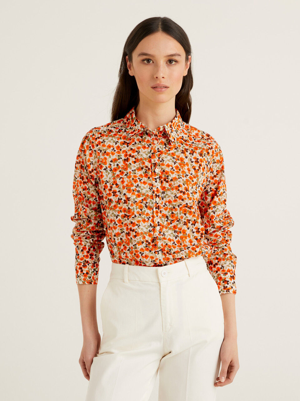 Camisetas 2025 benetton mujer