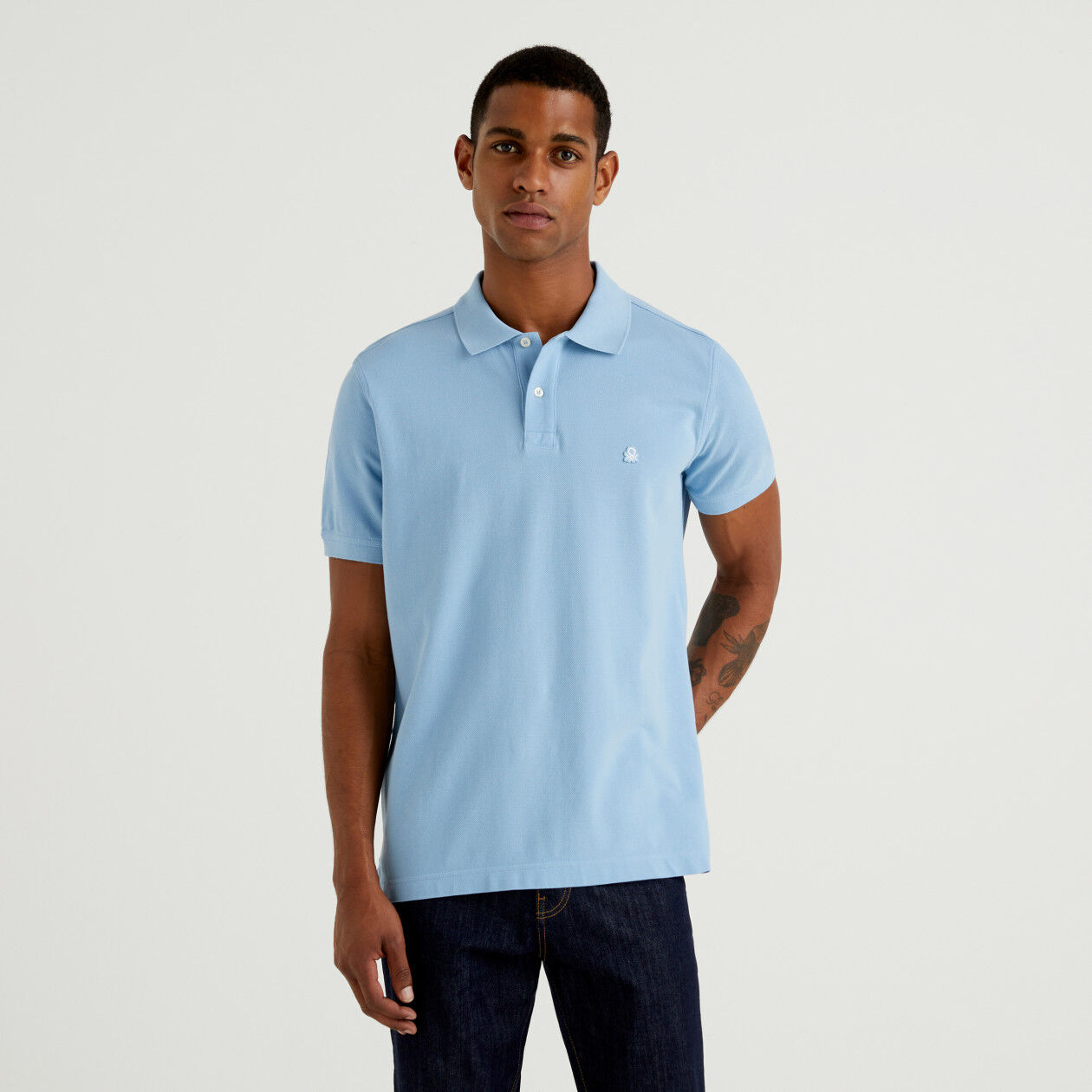 Benetton hot sale polo hombre