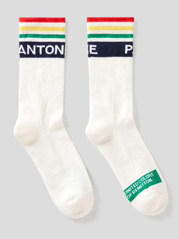 BenettonxPantone™ multicolor socks Junior Boy