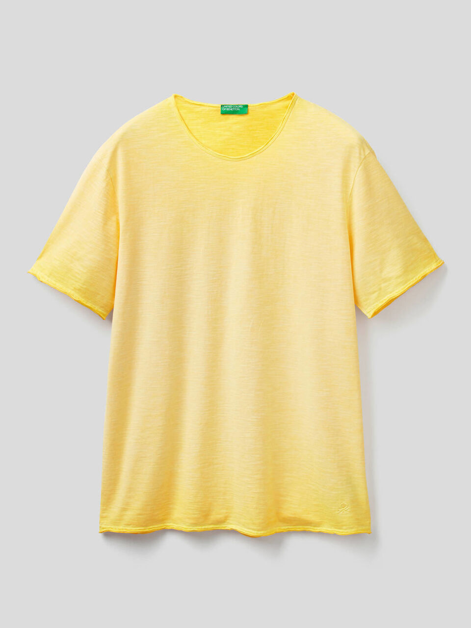 Cotton t-shirt with fade effect image number 1