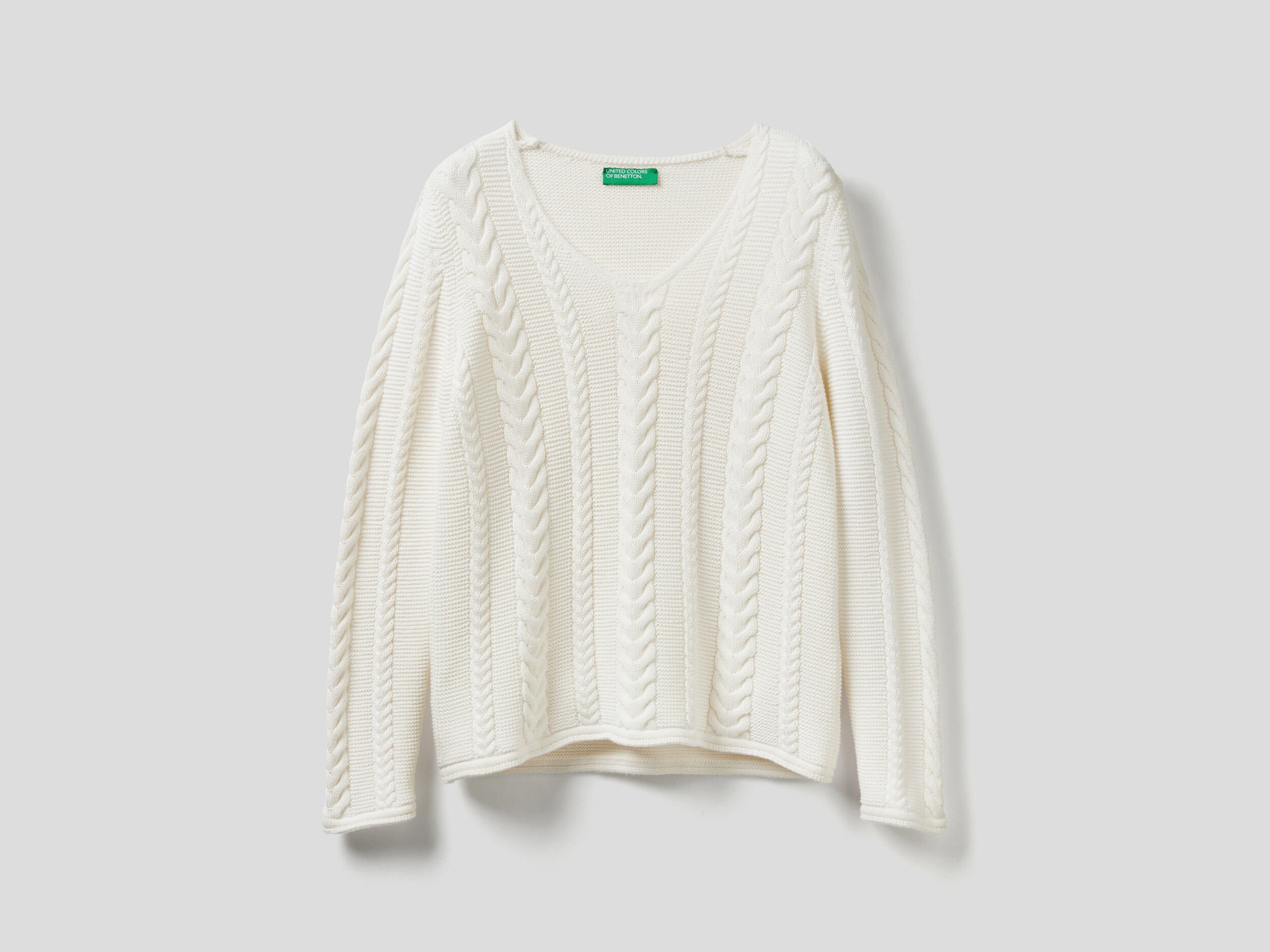 jersey knit sweater