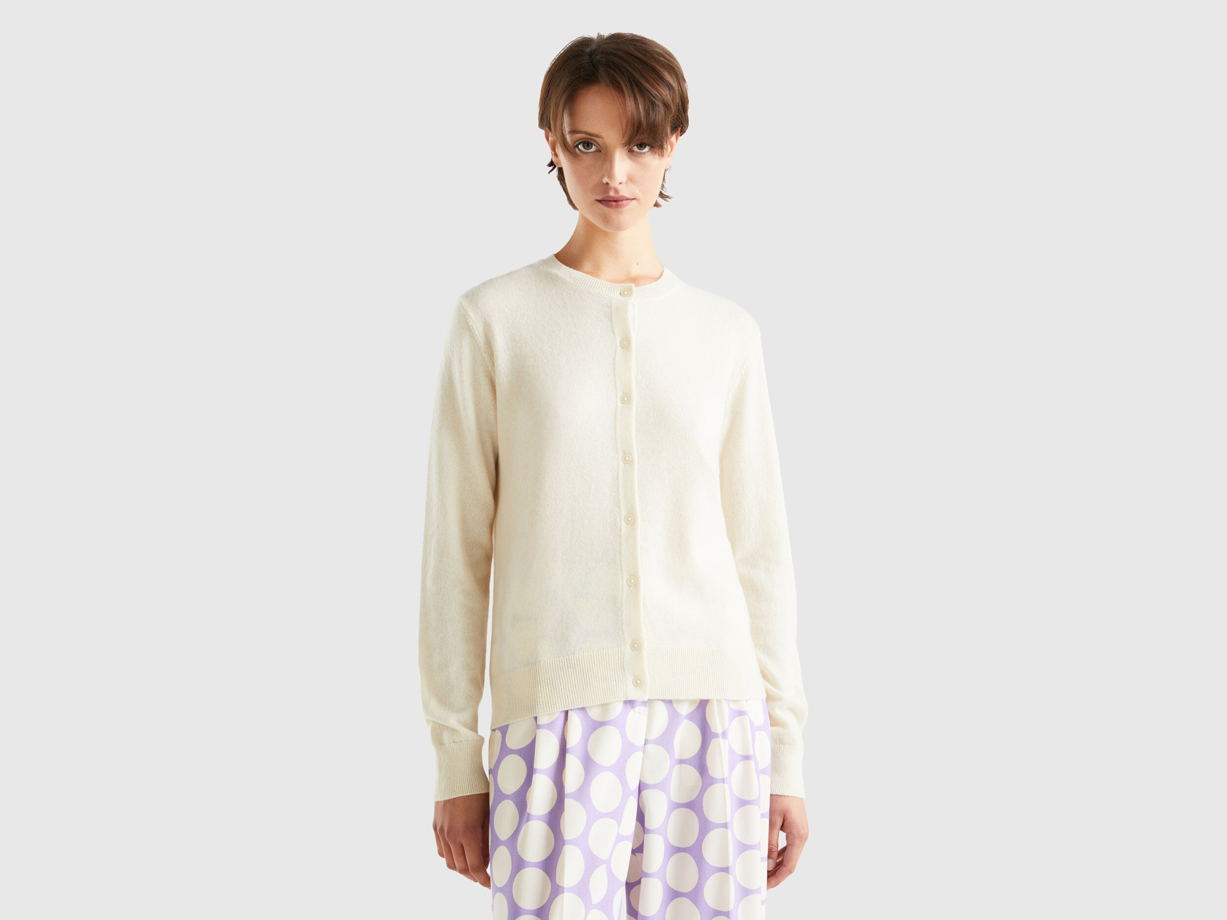 Pure sale white cardigan