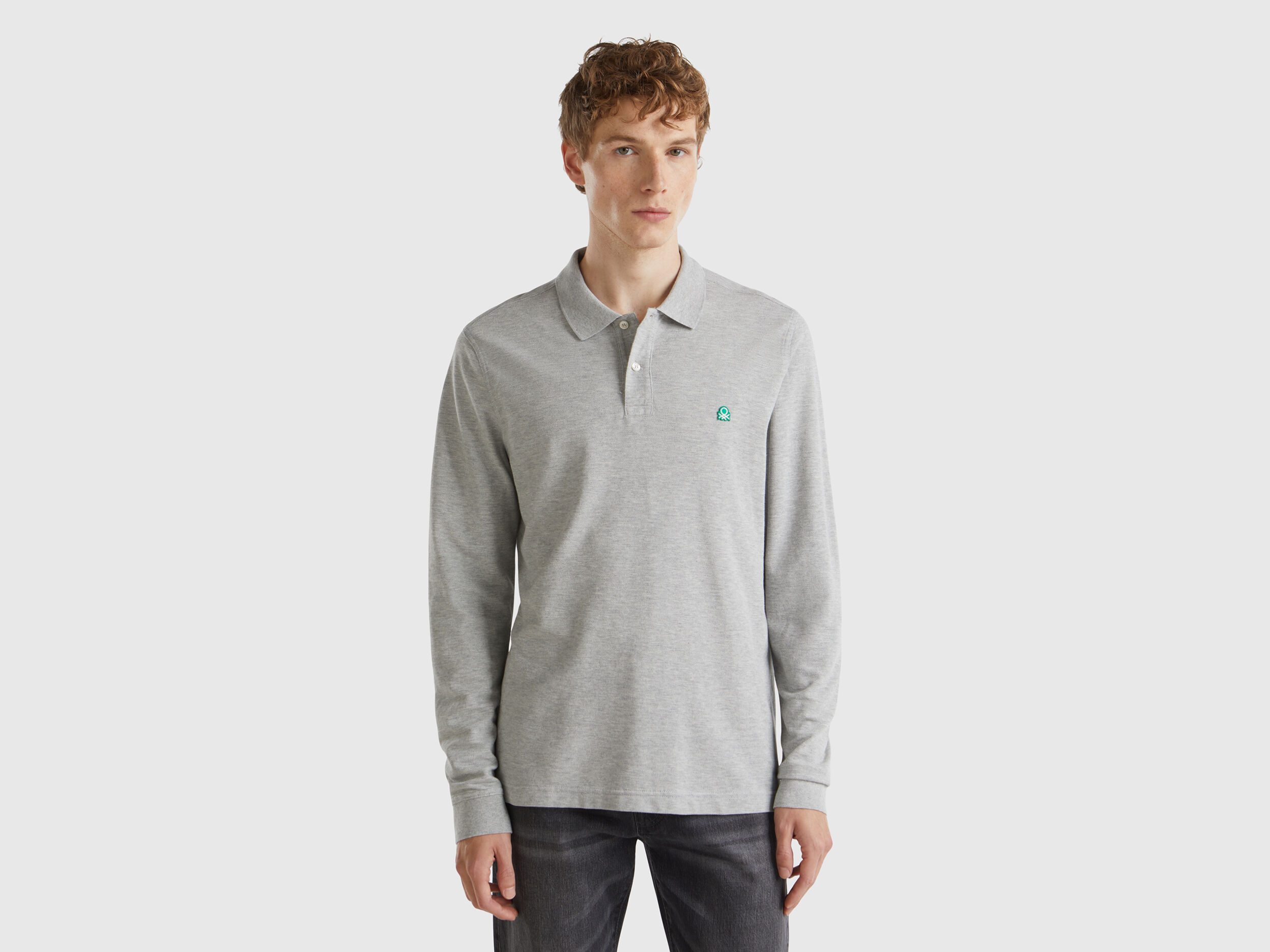 Polos Manga Larga Hombre Nueva Coleccion 2024 Benetton