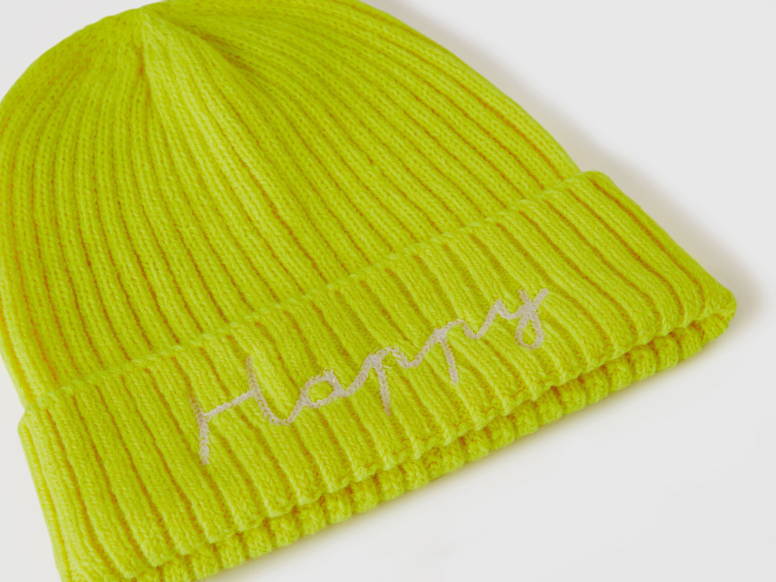 mohair reversible beanie