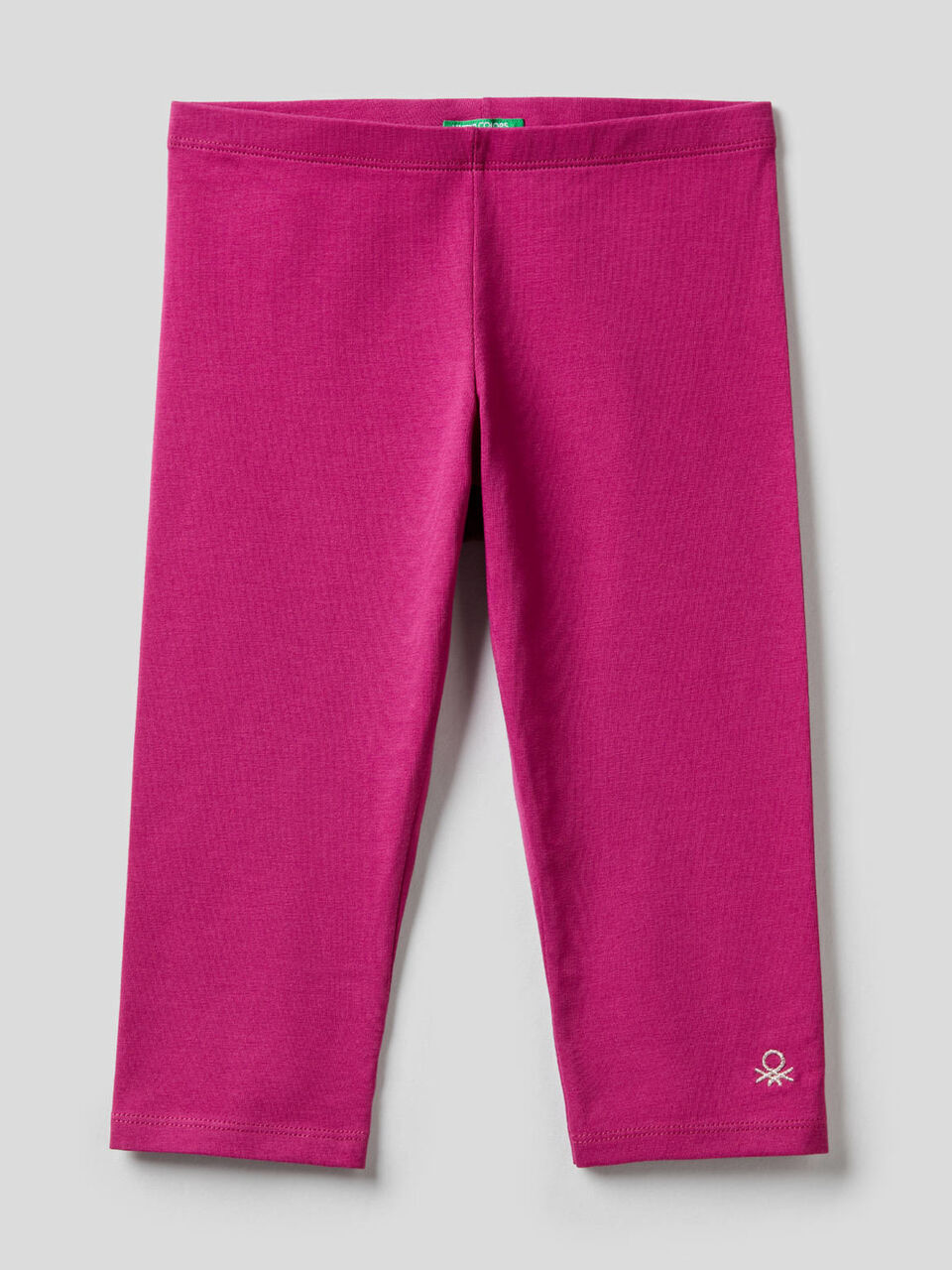 3/4 leggings in stretch cotton image number null
