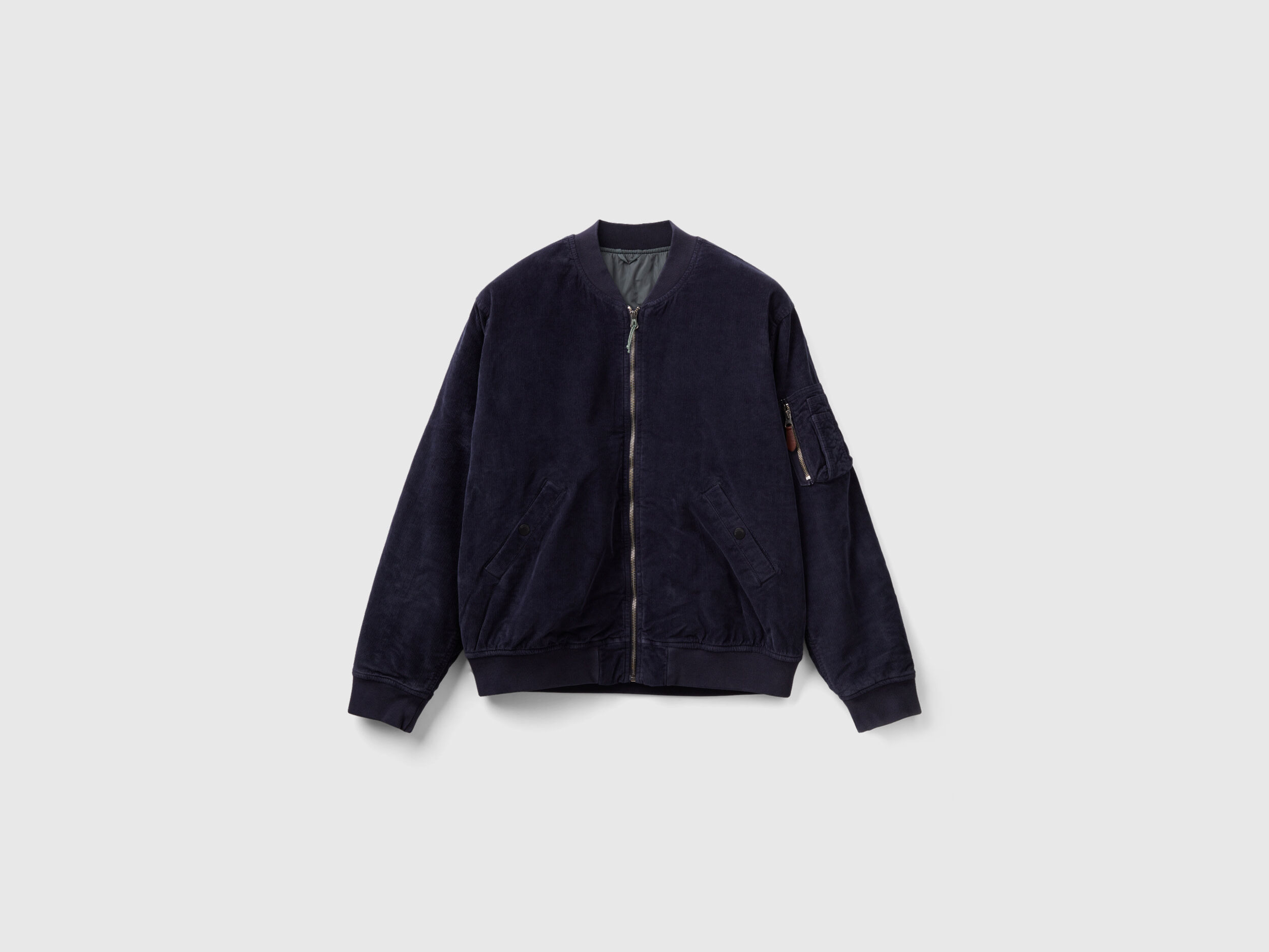 Blue velvet bomber jacket online