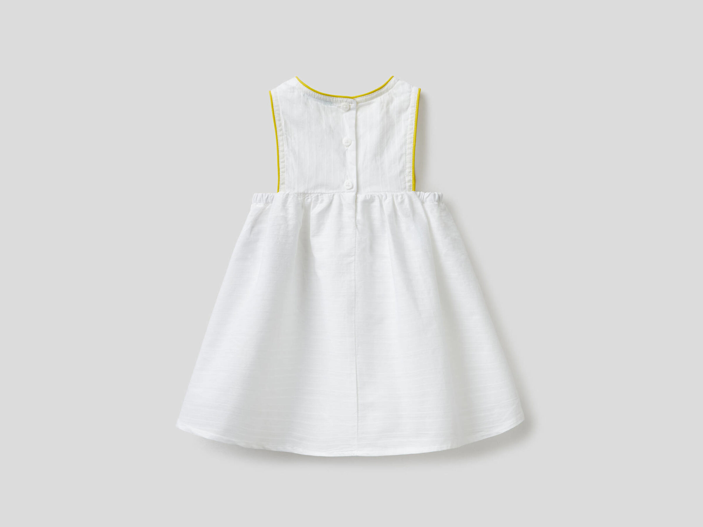 Cotton dress with wide skirt image number null