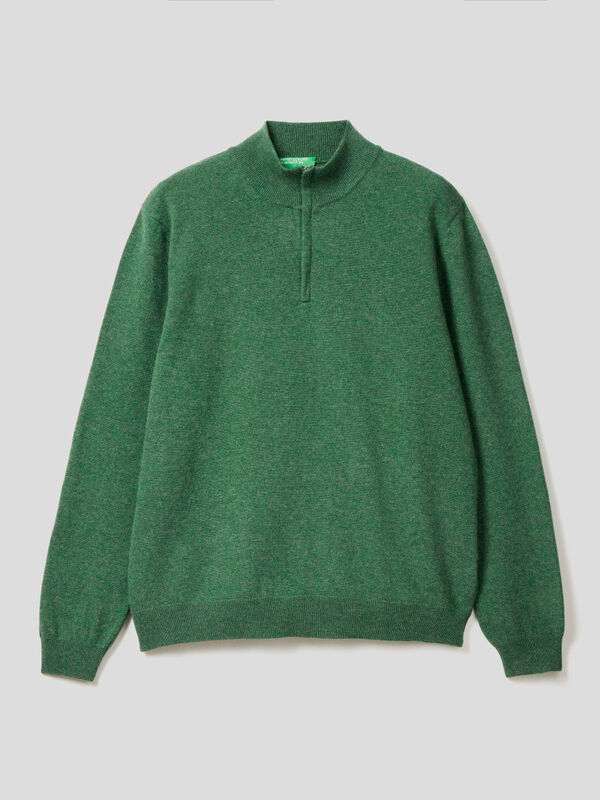 Camiseta Ivanhoe Agaton Trekk para hombre-100% lana merino-Verde