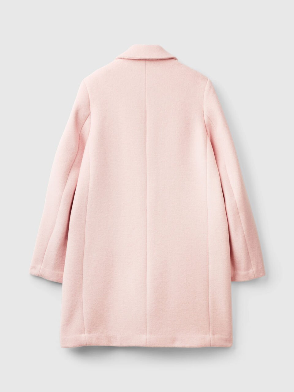 Short Coat In Wool Blend Cloth