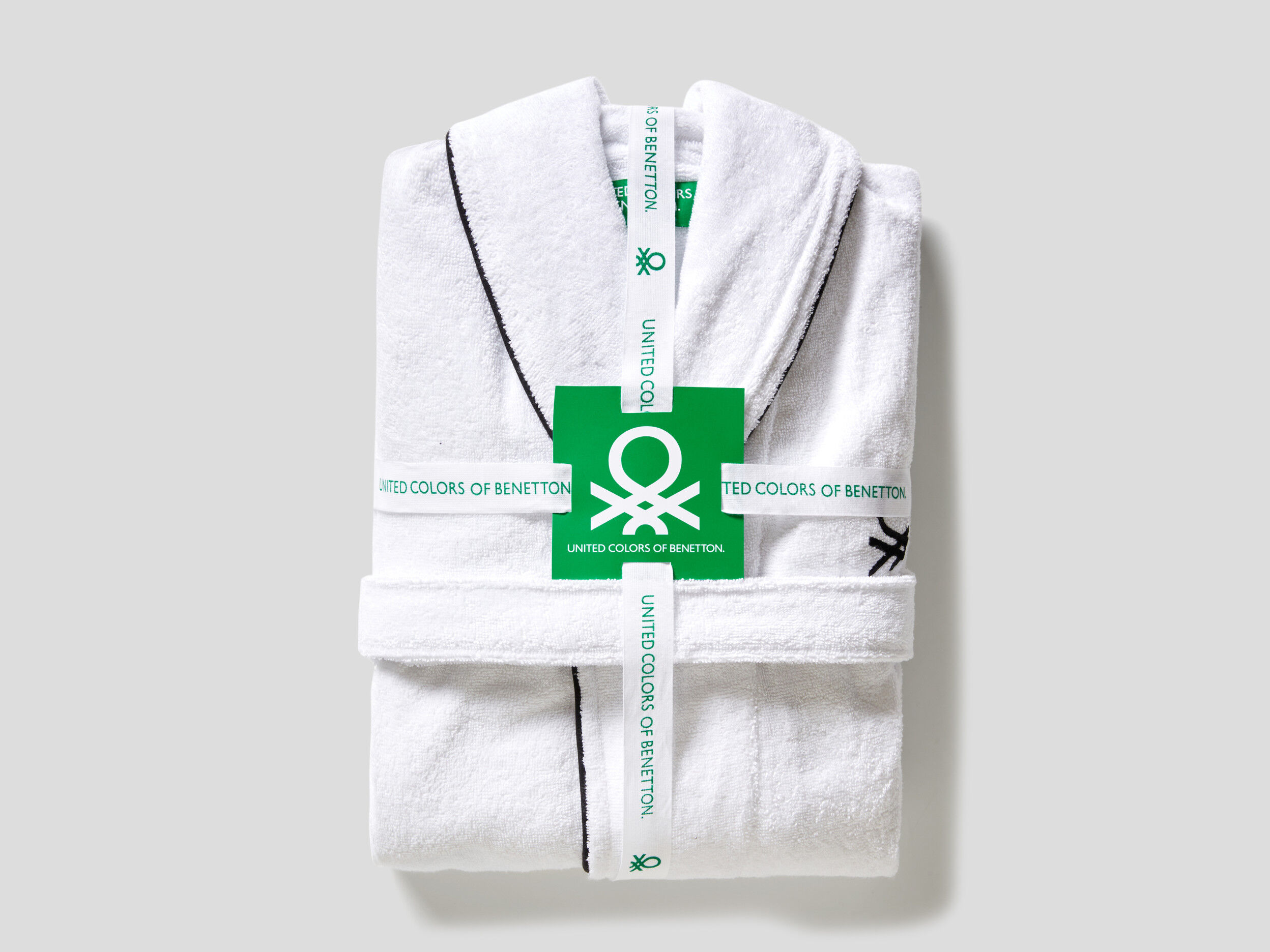 Terry bathrobe White Benetton