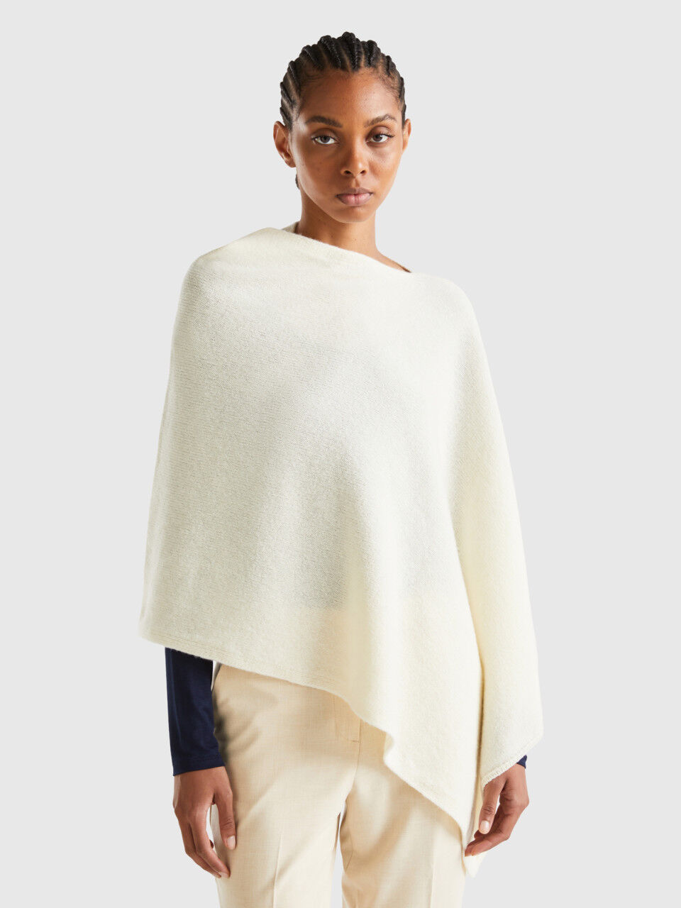 Women's Capes Ponchos Knitwear Collection 2023 Benetton