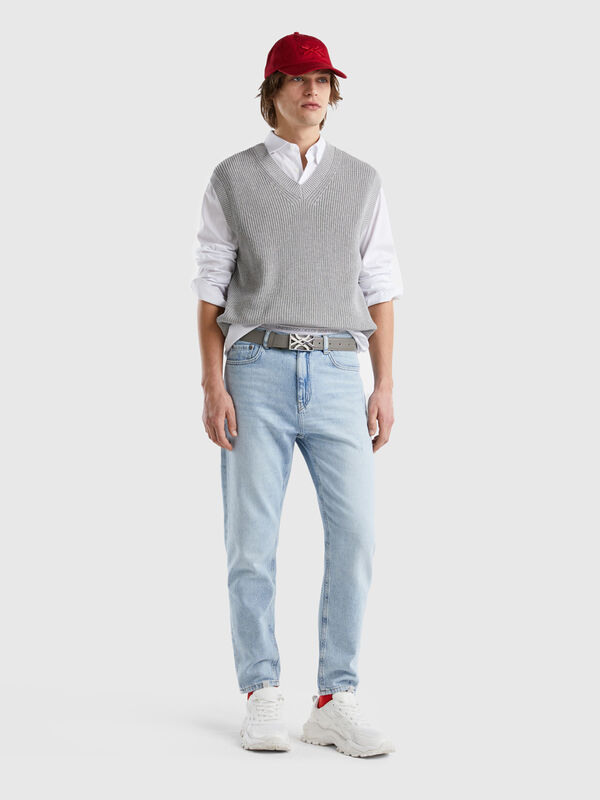 Five-pocket loose fit jeans Men