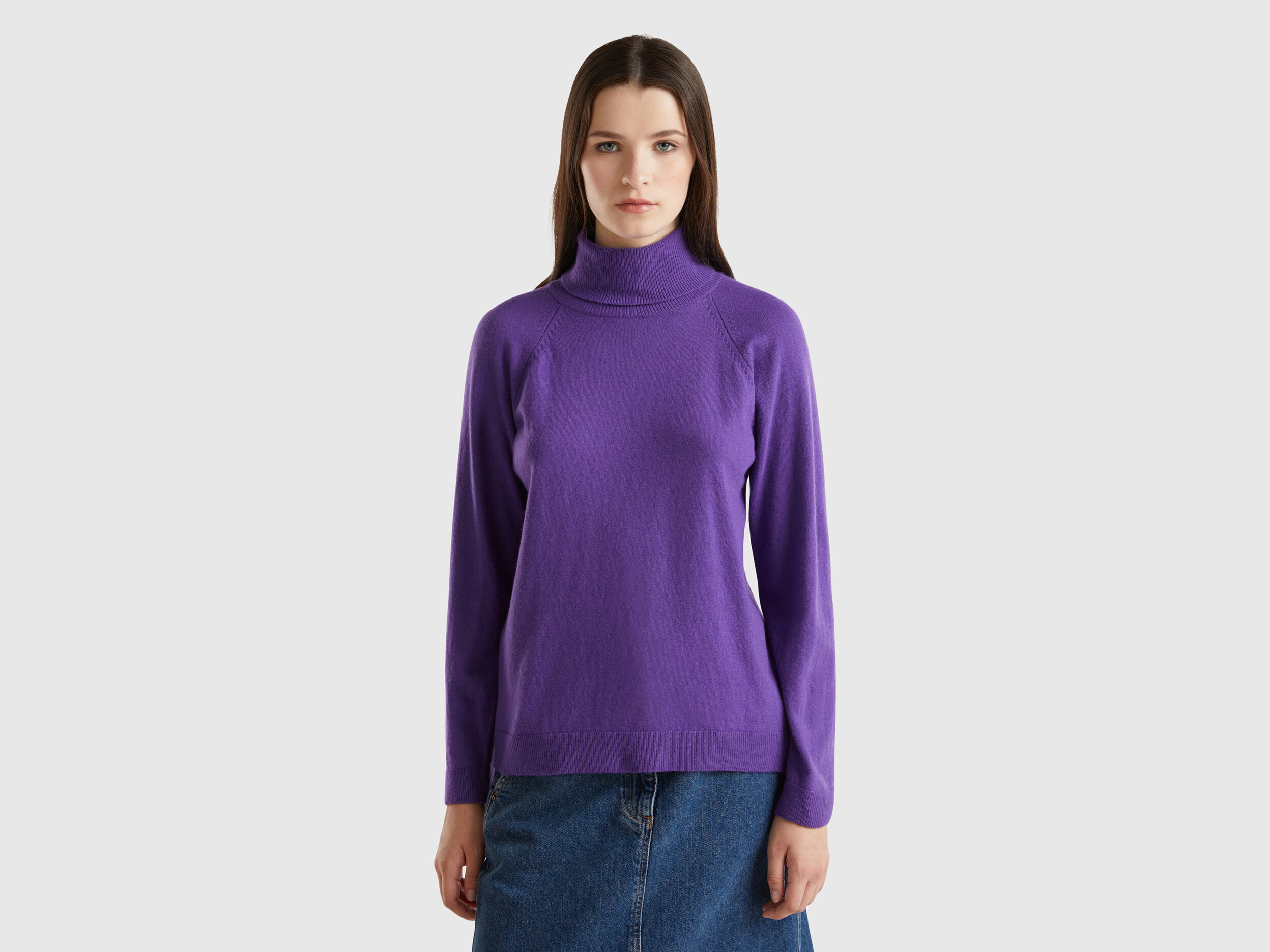 Women s High Neck Sweaters New Collection Benetton