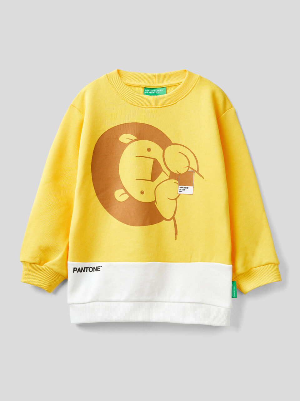 Sudadera amarilla BenettonxPantone™ - Amarillo