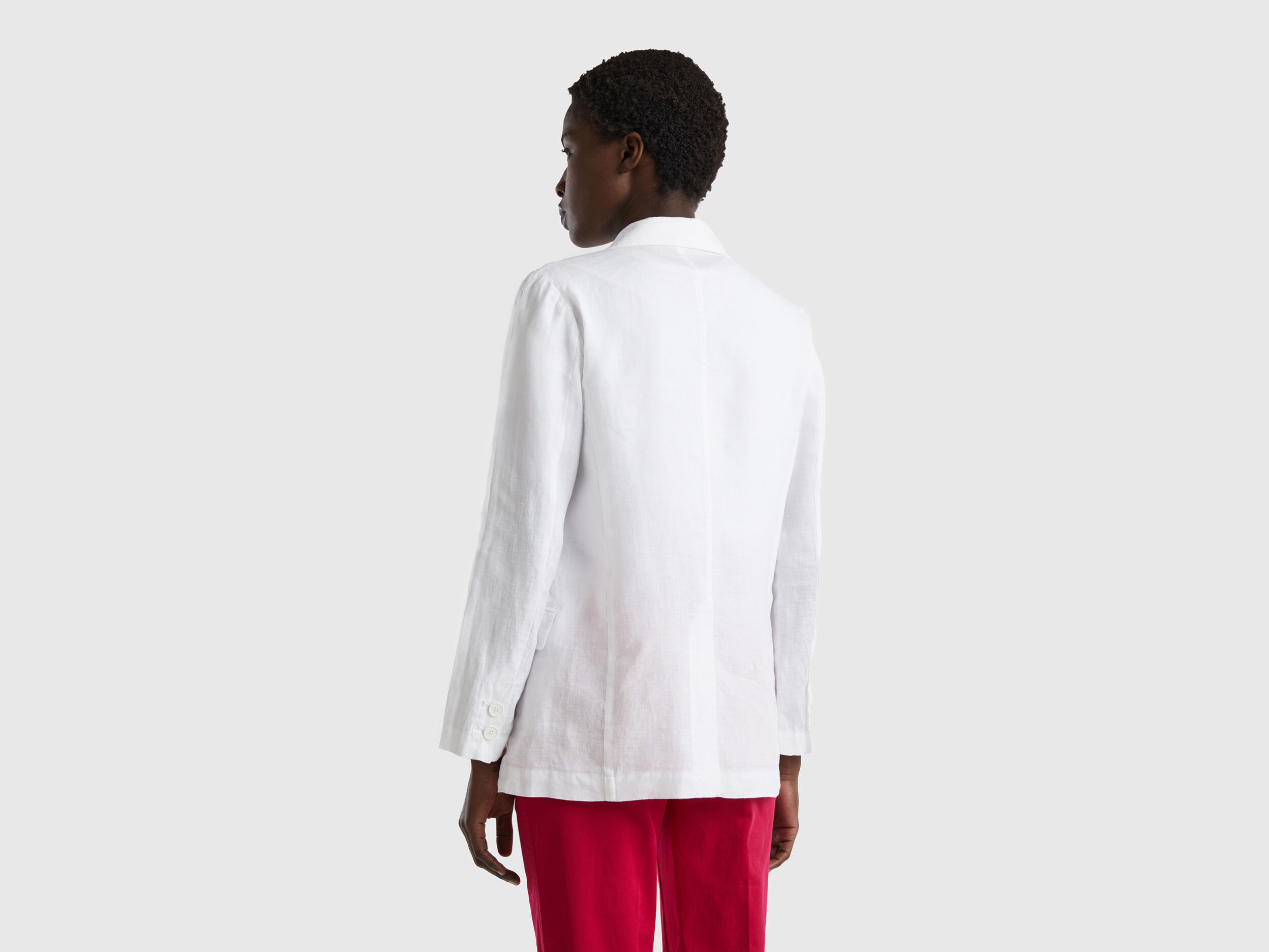 Pure linen blazer sale