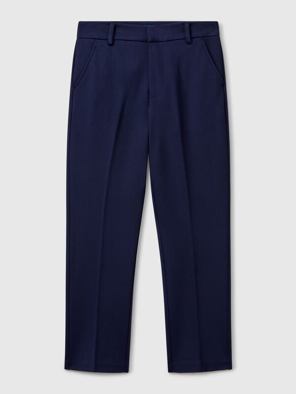 Pantalón elegante en mezcla de viscosa Niño