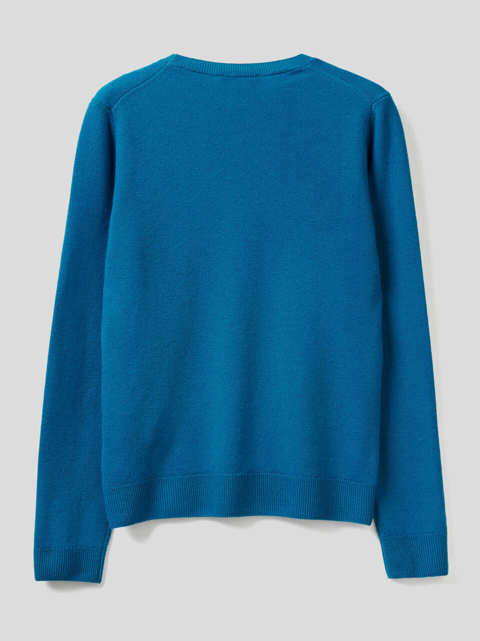 Crew neck sweater in pure virgin wool image number 2