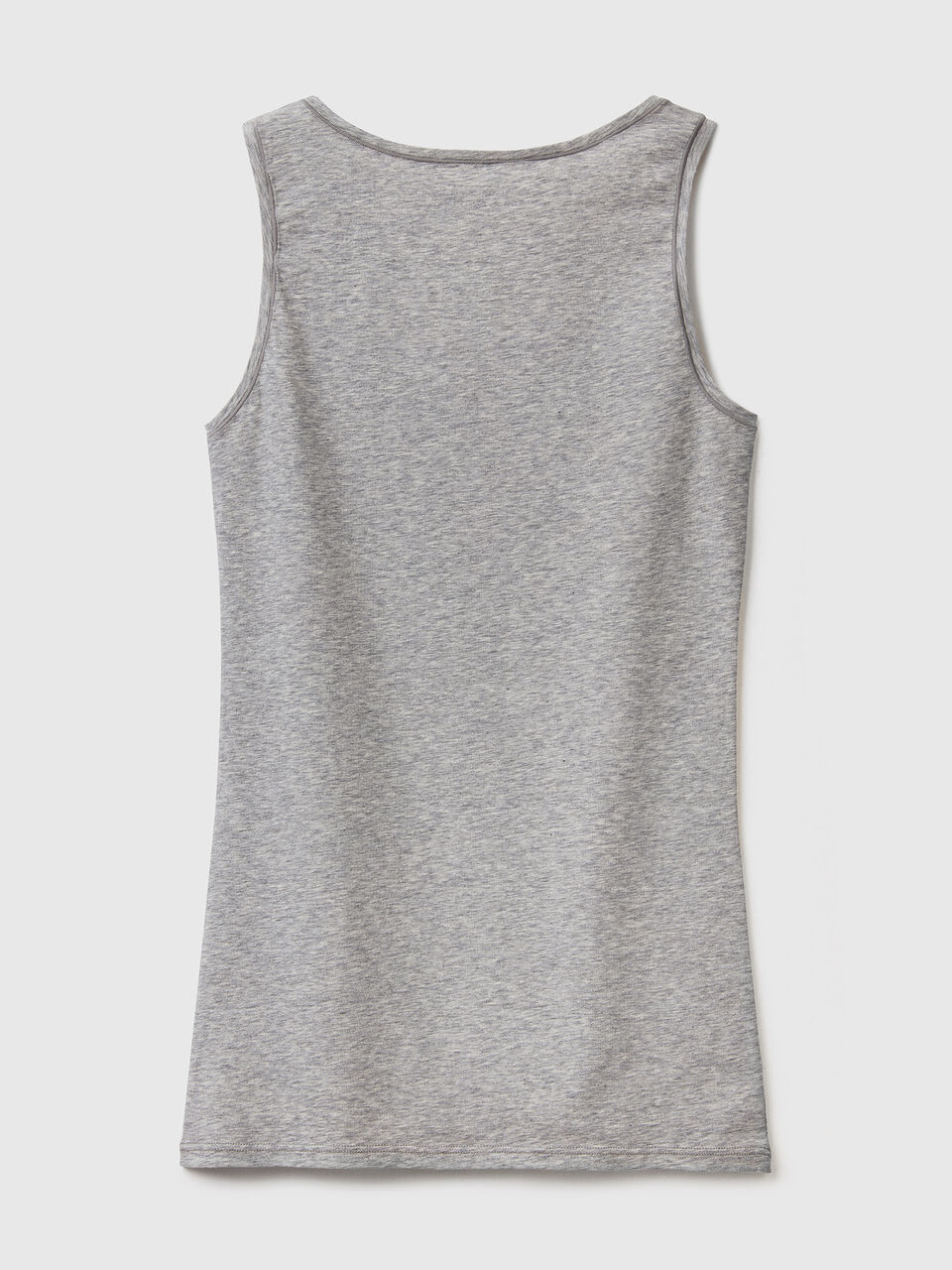 Tank top in super stretch organic cotton