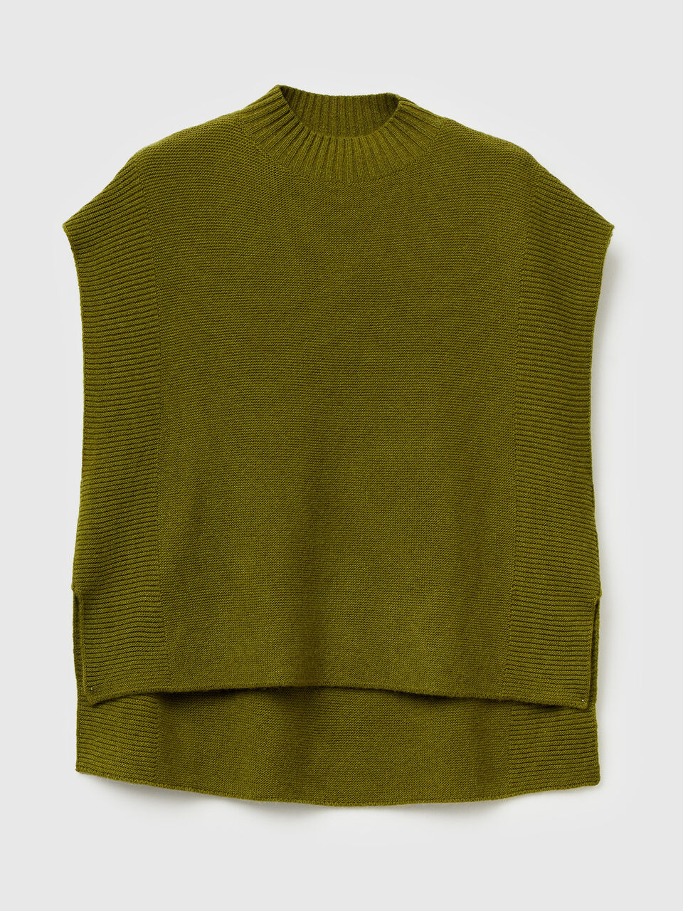 SLEEVELESS SWEATER Mujer image number 1