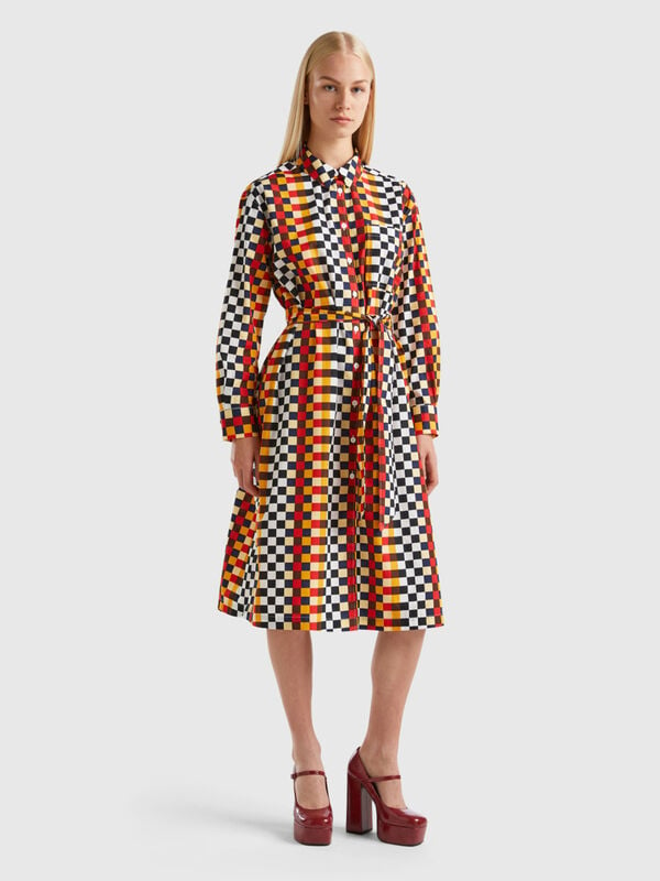 New | Collection Dresses Women\'s 2024 Benetton