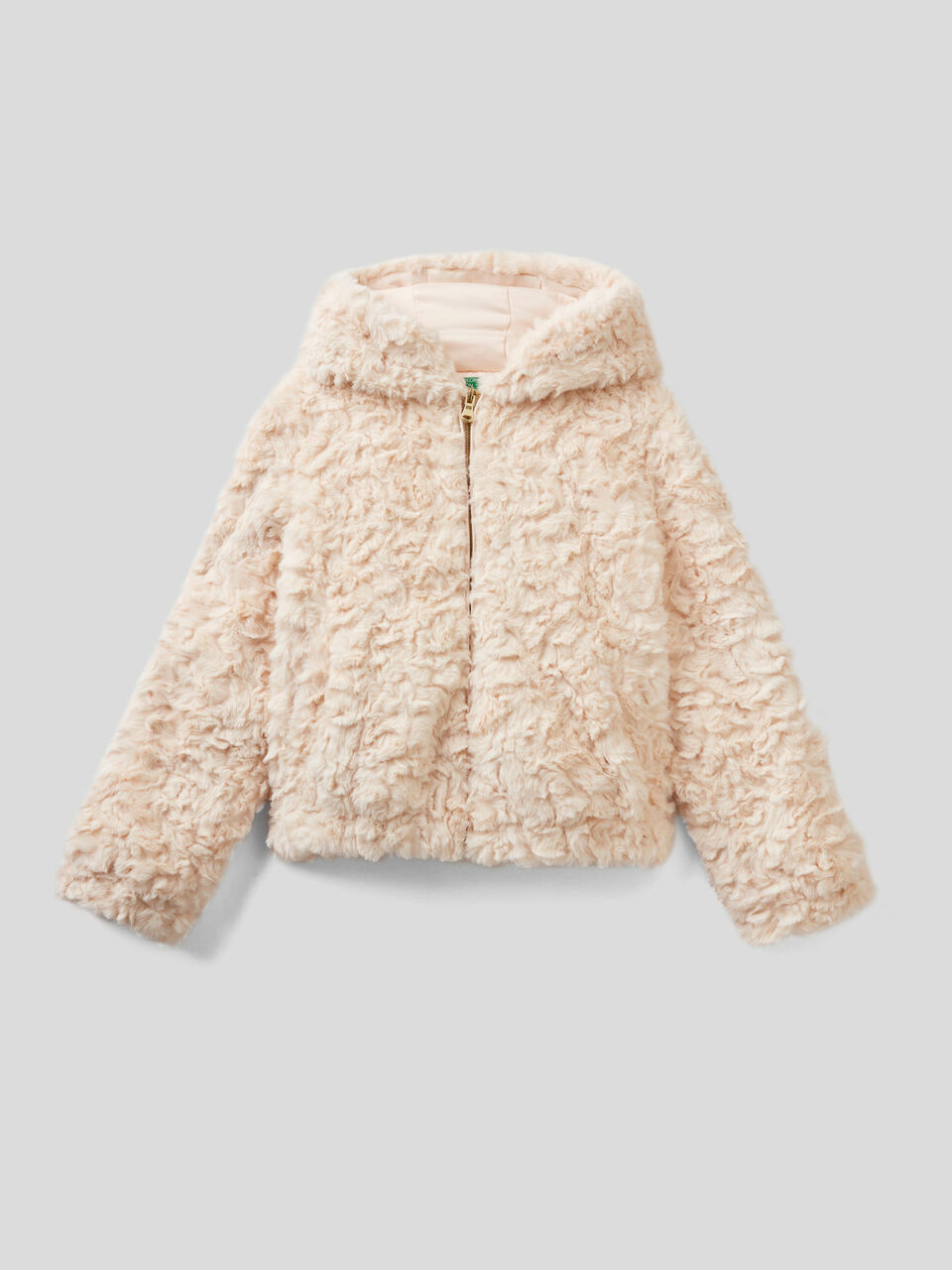 💥LOUIS VUITTON💥 Beige Jacket with fur hoodies