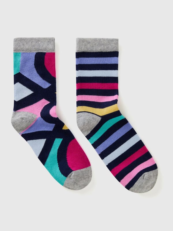 Mix & match patterned socks Junior Boy