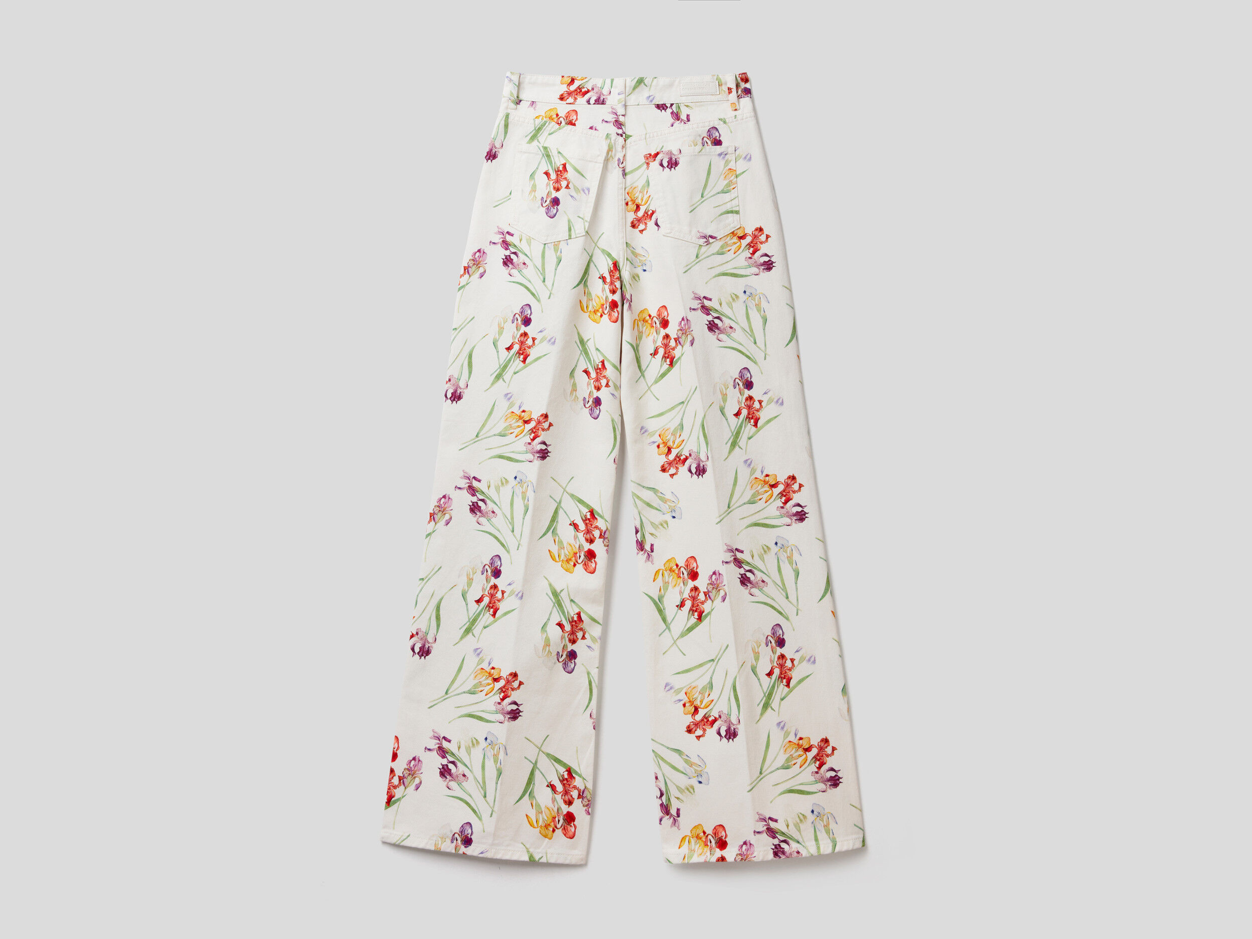 SHEIN Tie Front Floral Print Wide Leg Pants | Printed wide leg pants, Pants  for women, Floral print pants