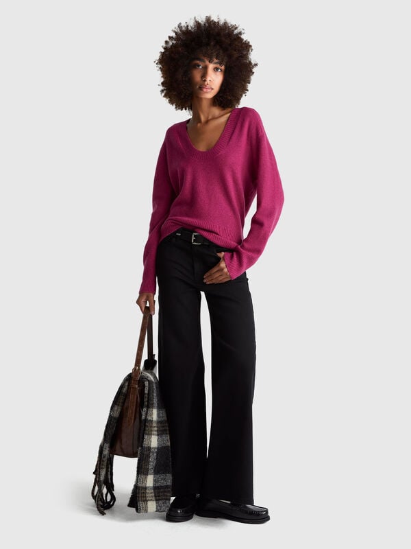 Warm oversized sweater Women