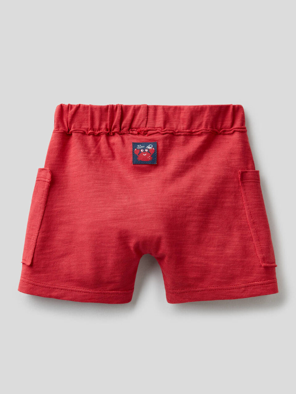 Shorts in pure organic cotton image number null