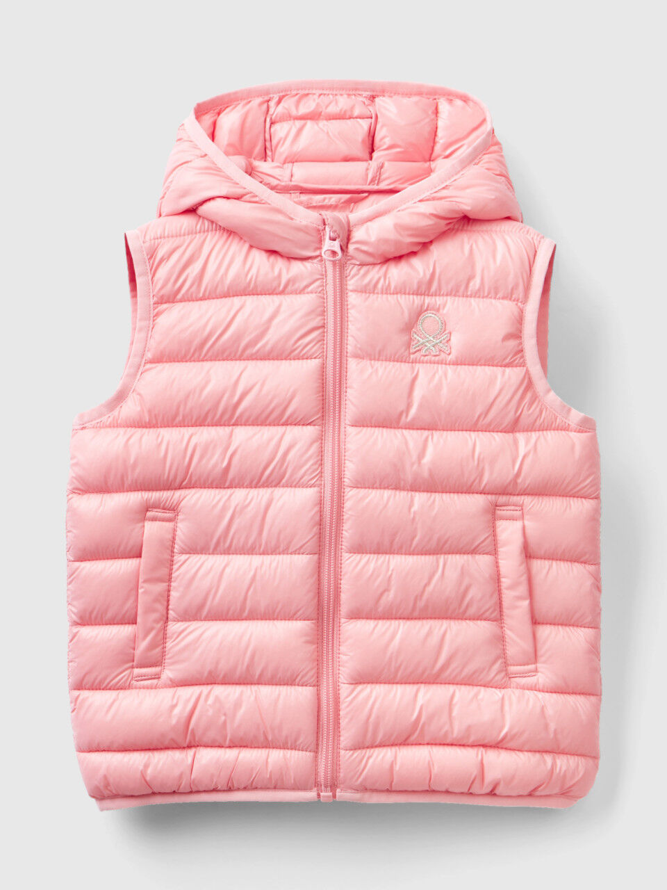 Kid Girls Sleeveless Puffer Jackets 2023 Benetton