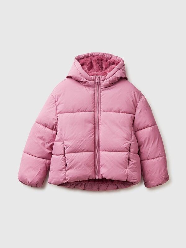 Padded jacket with hood Junior Girl