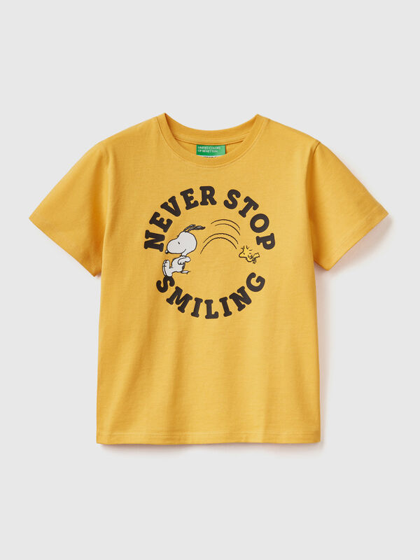 Spiiritus Boys V-Shape T-Shirt in Yellow (Large)