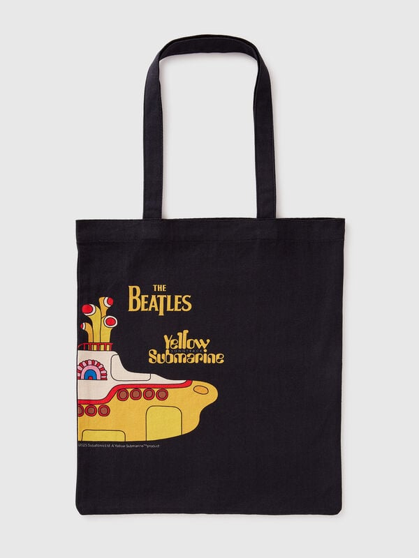 Bolso de mano The Beatles en puro algodón Mujer