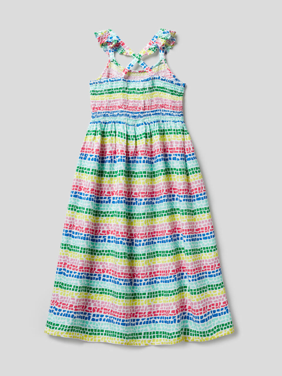 Vestido fluido con estampado image number 2