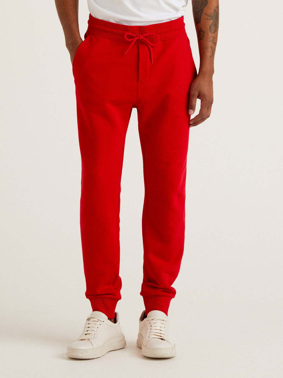 Red sweatpants outlet