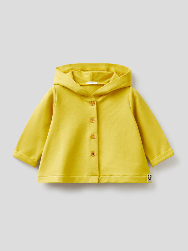 Hoodie with buttons New Born (0-18 months)