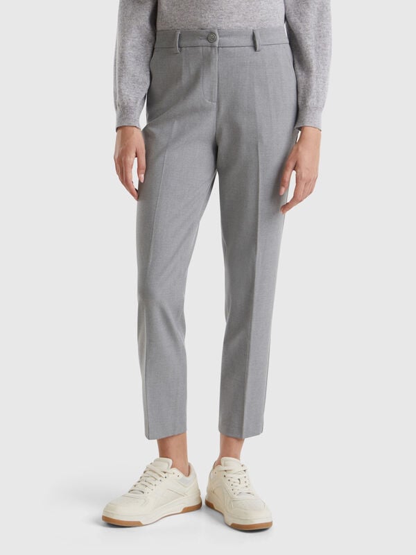 Pantalones en tejido  Pantalones en tejido  Mujer