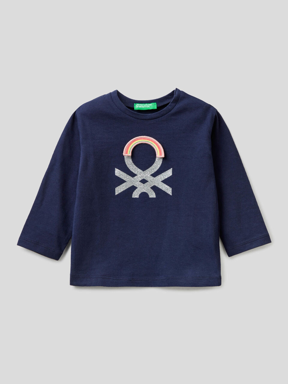 T-shirt with 3D applique image number 1