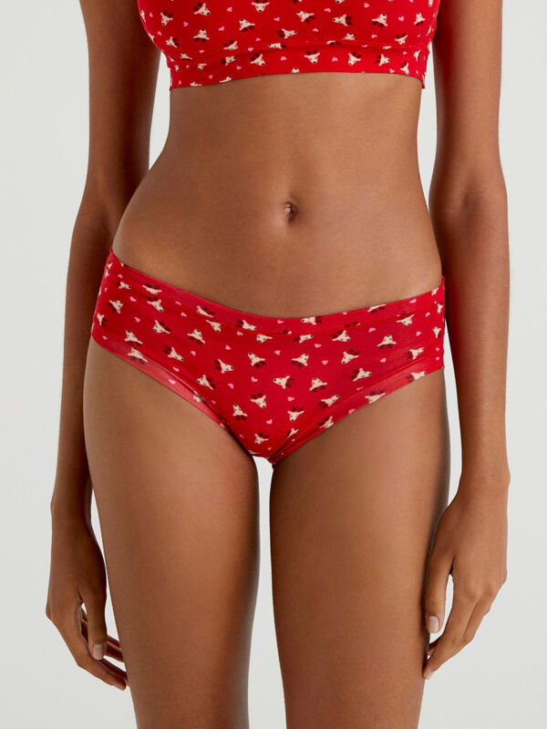 DeanFire Hot Selling Super Soft Low Rise Women's Novelty Underwear