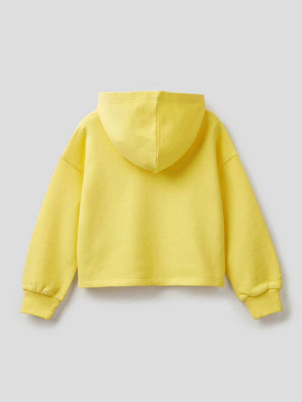 Sudadera de algodón con logotipo bordado image number 2